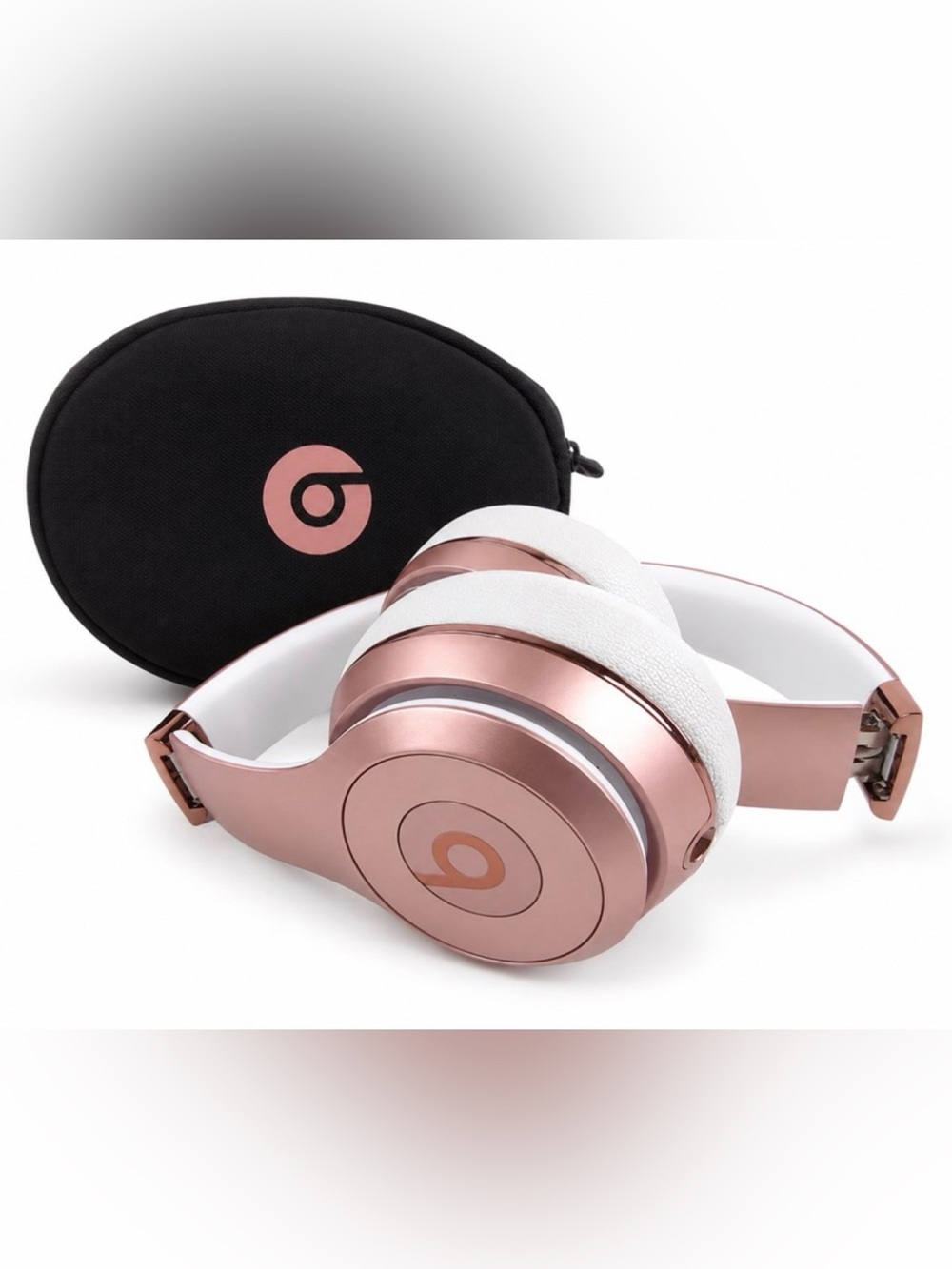 Beats Solo3 Wireless On-Ear Headphones–Rose Gold w/Carrying Case (Tested) - Picture 12 of 12